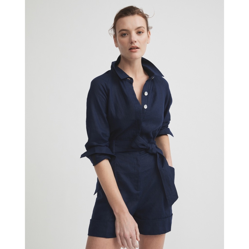Boden Navy Jumpsuit